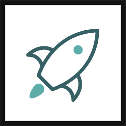 Icon rocket