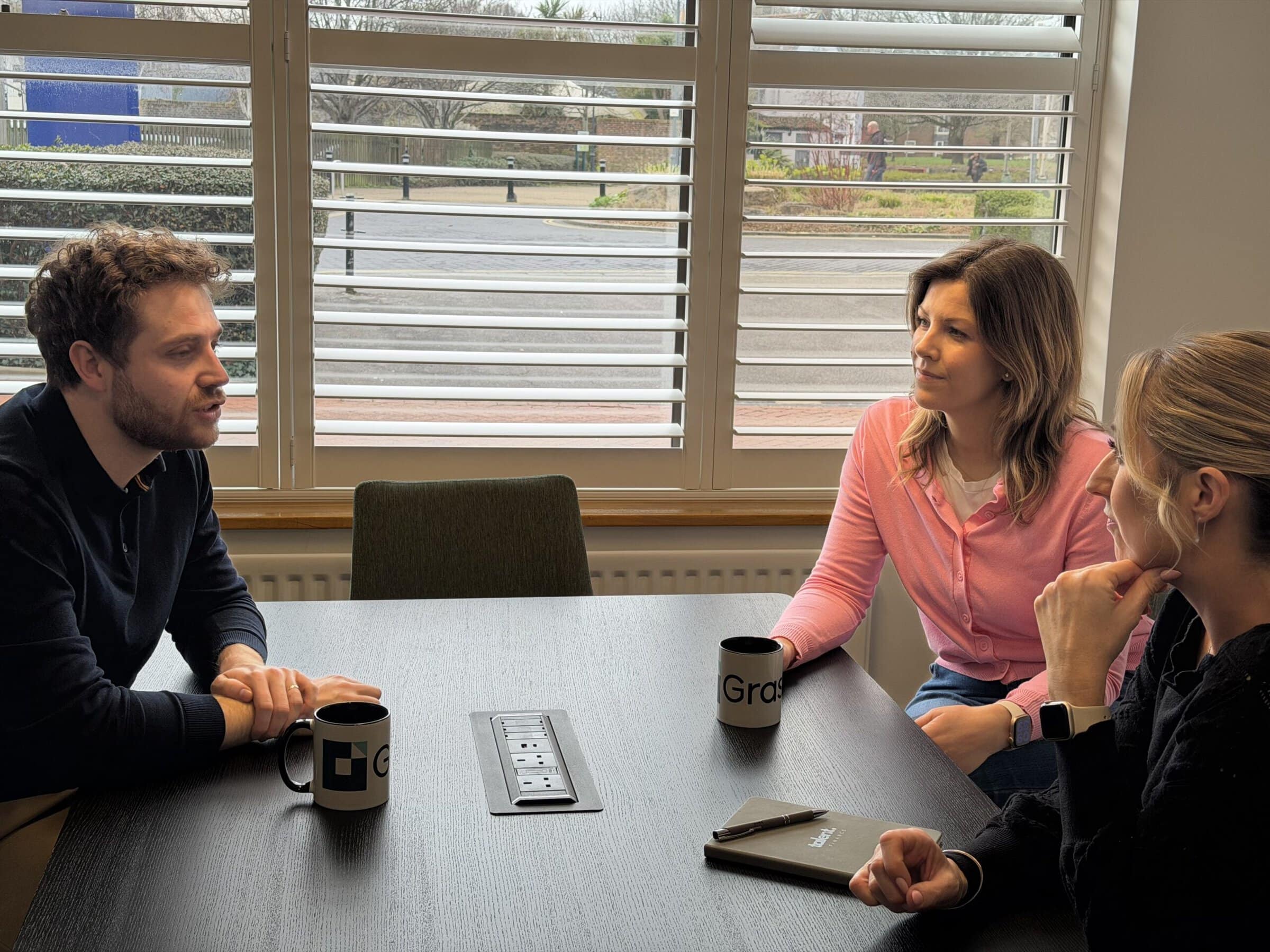 For Blog Nick Bryant and the Grasp team in a client-style meeting, discussing proactive accounting and tax support for owner-managed businesses.